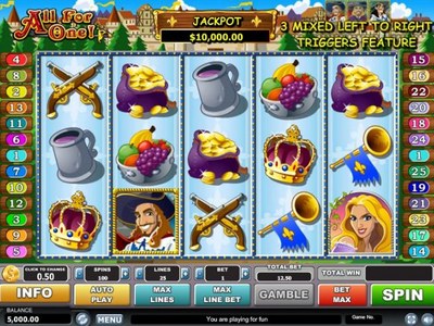 Игровой автомат All For One — Habanero