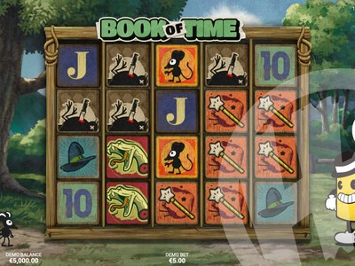 Игровой аппарат Book Of Time производителя Hacksaw Gaming